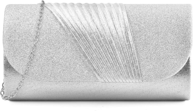 TINDTOP Clutch Purses for Women Evening Handbags for Formal Wedding Party Cocktail Prom Crossbody Shoulder Envelope Bag - Image 1